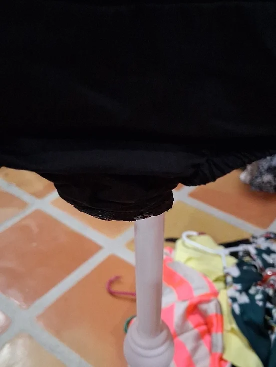 Yves Saint Laurent Black Button-Up Top with Rhinestone YSL - Picture 4 of 6